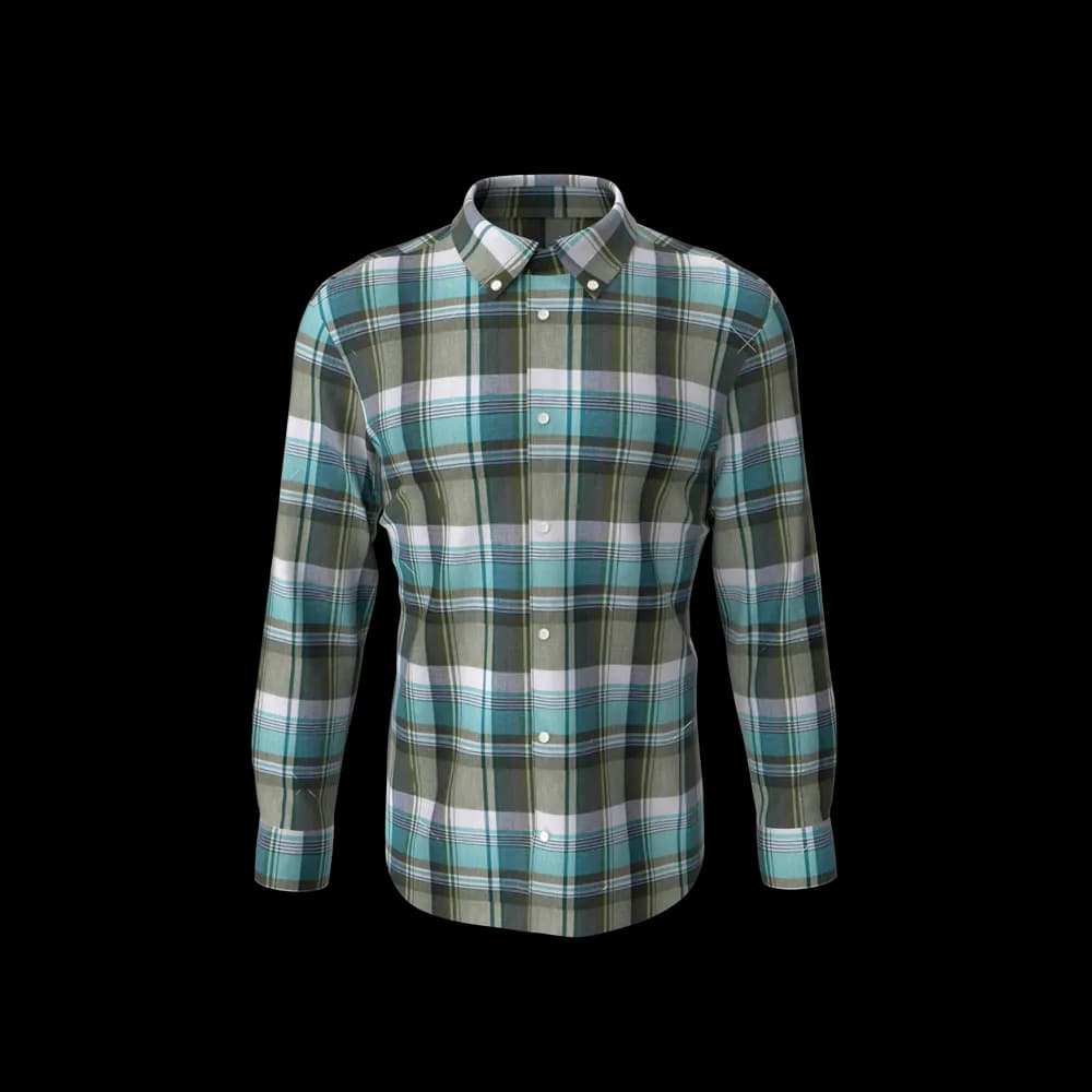 Men Check Shirt thumbnail 1