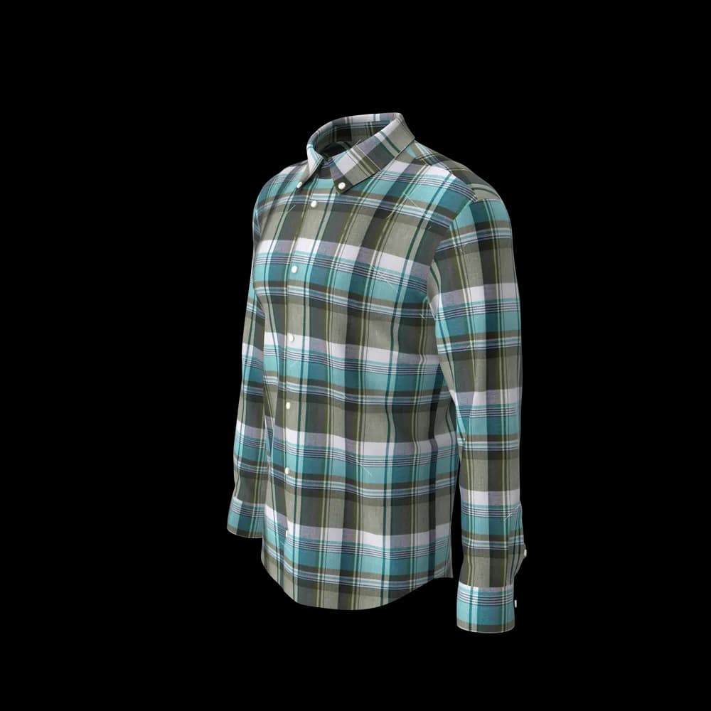 Men Check Shirt thumbnail 2