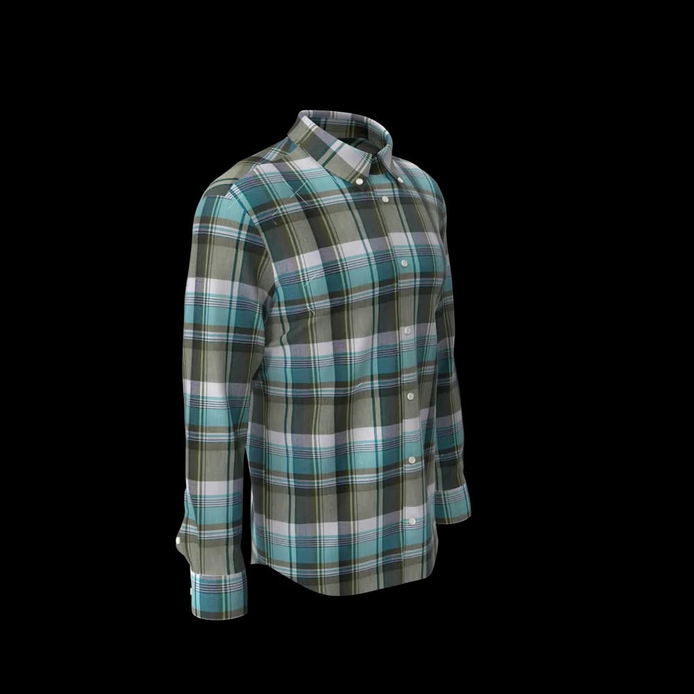 Men Check Shirt thumbnail 4