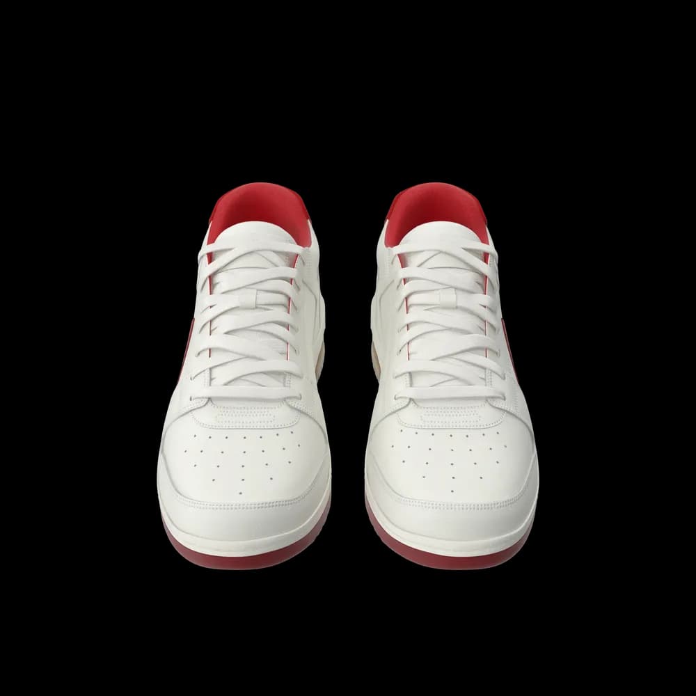 Sports Sneakers Off White & Red thumbnail 3