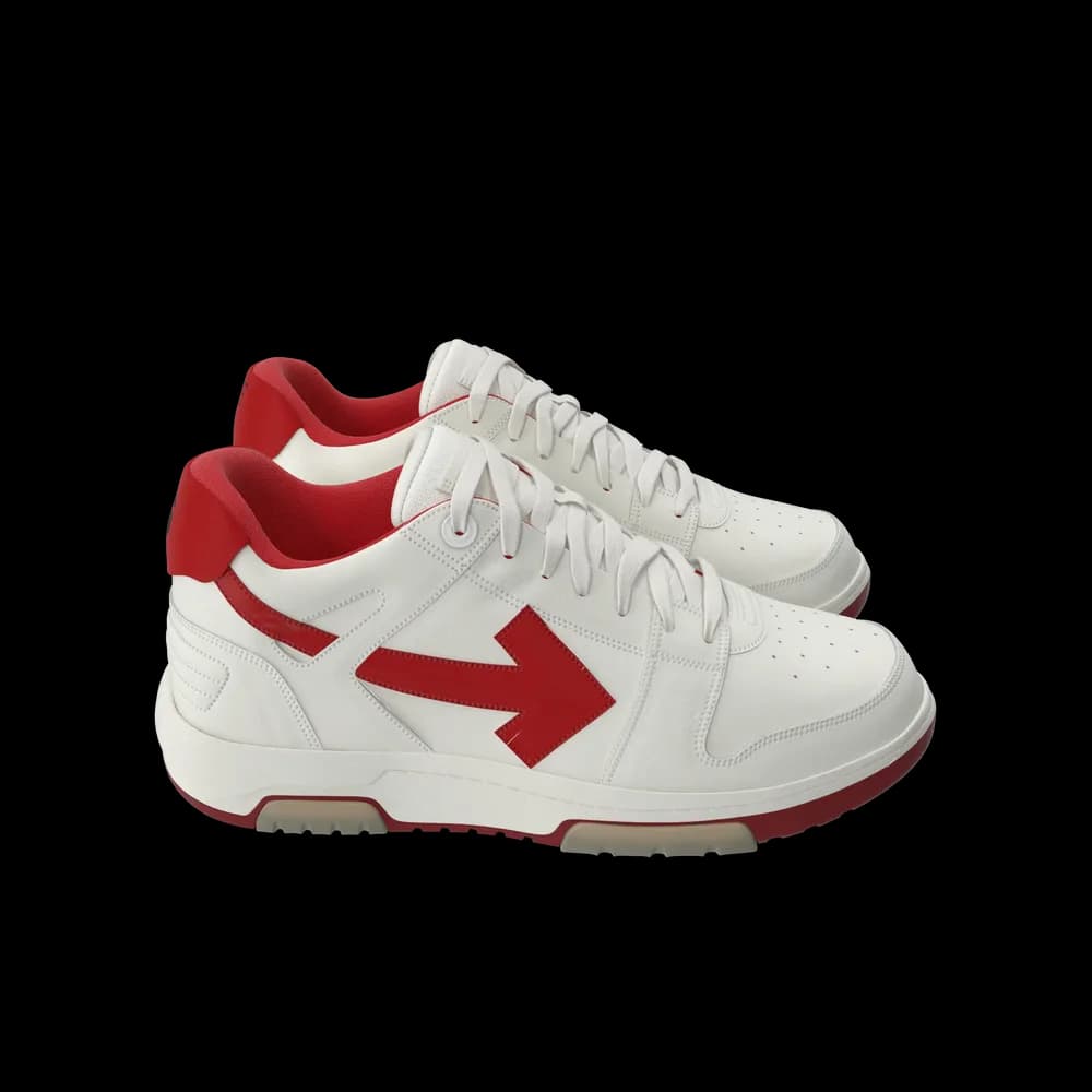 Sports Sneakers Off White Red thumbnail 4